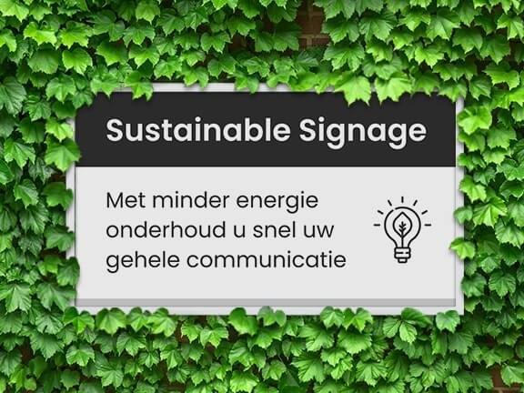 Sustainable Signage Green Energy